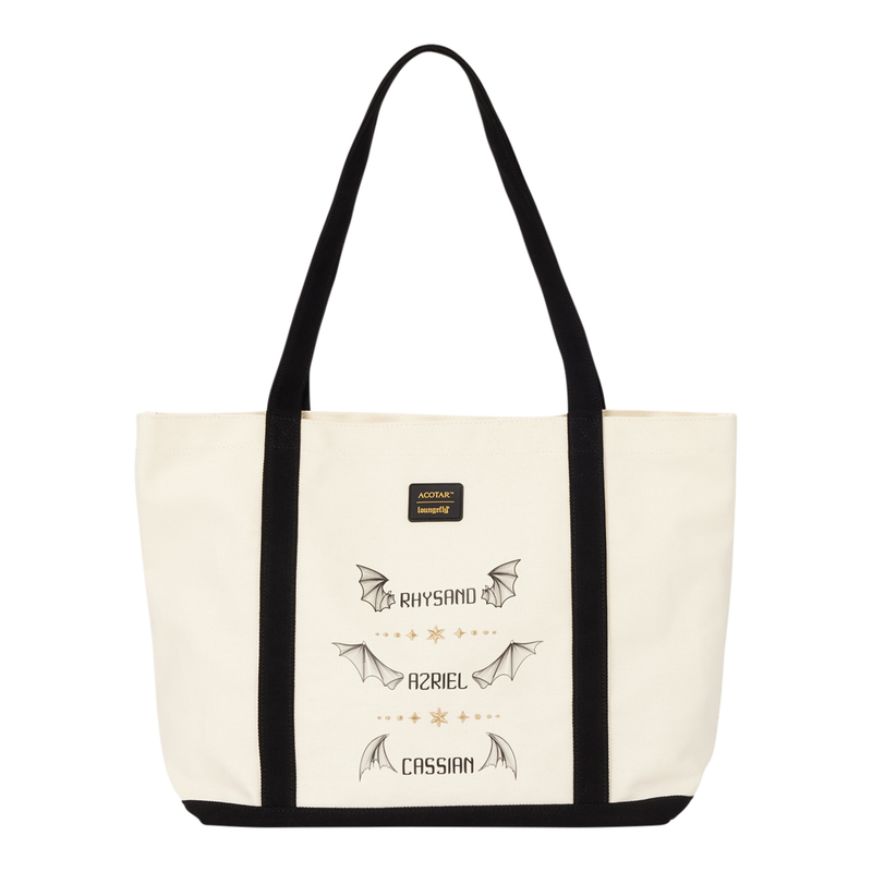 ACOTAR The Bat Boys Canvas Tote Bag