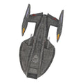U.S.S. Zheng He NCC-86505 (Inquiry-class, Short Nacelles) Model Diecast Ship Picard (Eaglemoss / Star Trek), in display