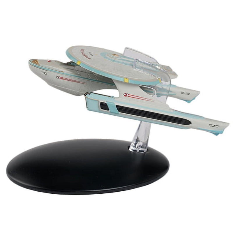 U.S.S. Curry NCC-42254 Model Diecast Ship (Eaglemoss / Star Trek), side angle
