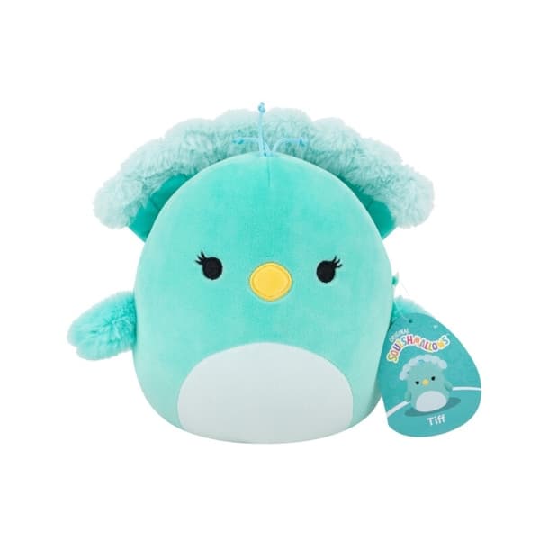 Squishmallows 7.5'' Tiffany Blue Peakcock Plush