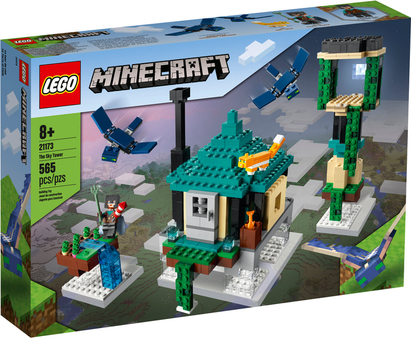 LEGO Minecraft 21173 The Sky Tower Building Set