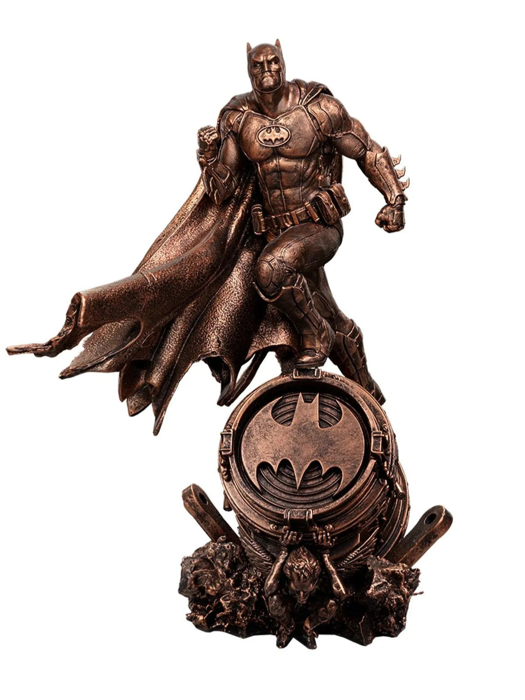 Iron Studios DC Batman Deluxe (Bronze Version) Infinity Collectables Exclusive 1/10 Limited Edition Art Scale Statue