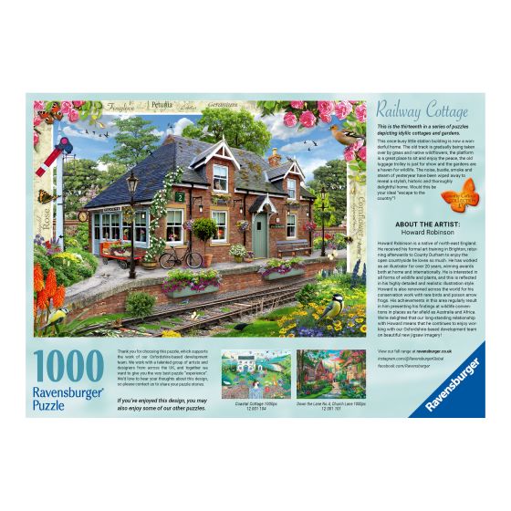 Country Cottage Collection - Railway, 1000pc