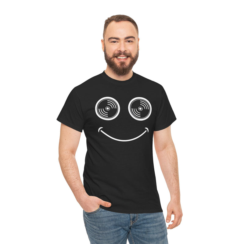 Vinyl Makes Me Happy Men's T-Shirt, product detail