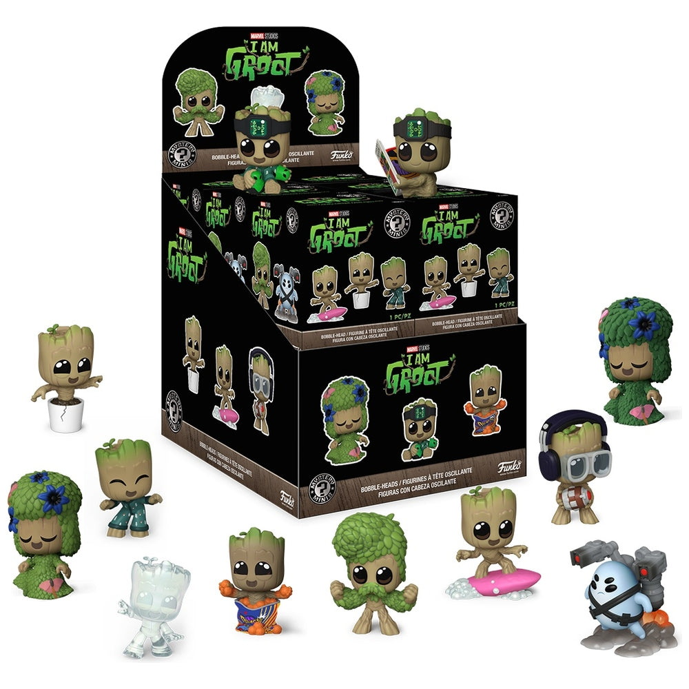 Marvel I Am Groot Mystery Minis Funko POP! Vinyl Figures 12 Pack