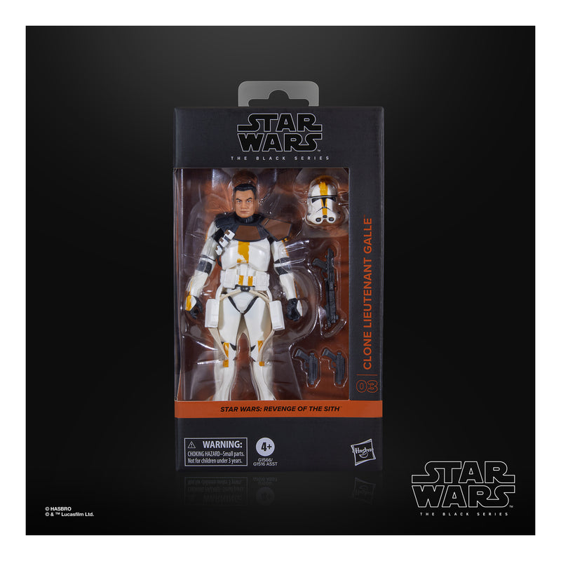 Star Wars The Black Series Clone Lieutenant Galle (Case of 6)