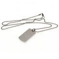 Newcastle United FC Engraved Dog Tag & Chain, alternate view