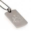 Newcastle United FC Engraved Dog Tag & Chain collectible from Infinity Collectibles 2026