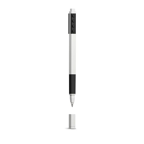 LEGO Black Gel Pens with Minifigure, packaging shot