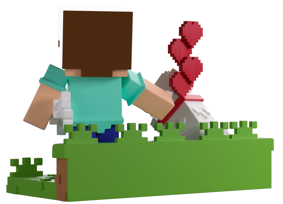 Youtooz Minecraft Taming a Wolf Vinyl Figure