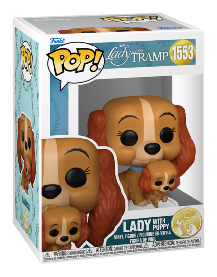 Pop! Vinyl Lady and the Tramp Lady withPuppy
