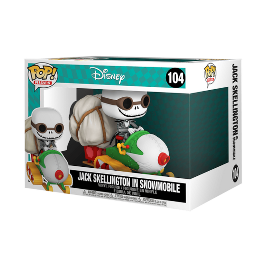 Ride -The Nightmare Before Christmas - Jack and Snowmobile Funko Pop! Vinyl Figure