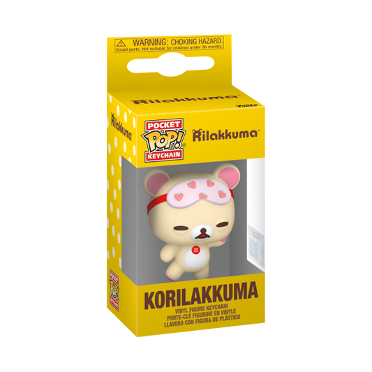 Rilakkuma - Rilakkuma Sleepy Funko Pop! Keychain Vinyl Figure