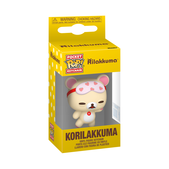 Rilakkuma - Rilakkuma Sleepy Funko Pop! Keychain Vinyl Figure