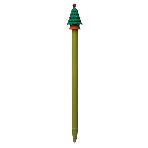 Christmas Topper Festive Novelty Pen, close-up detail