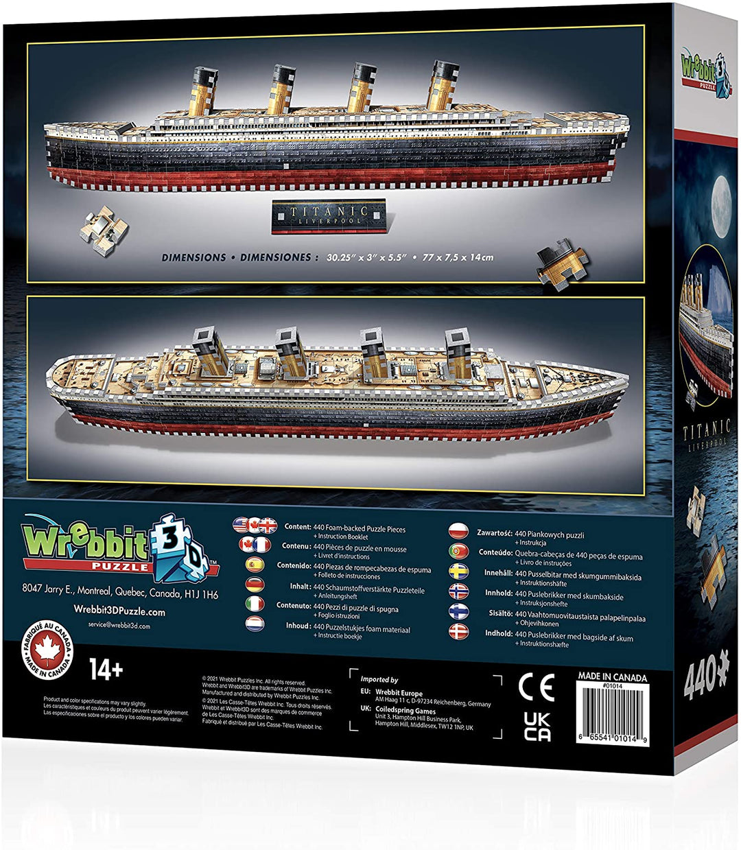 Titanic 3D Puzzle