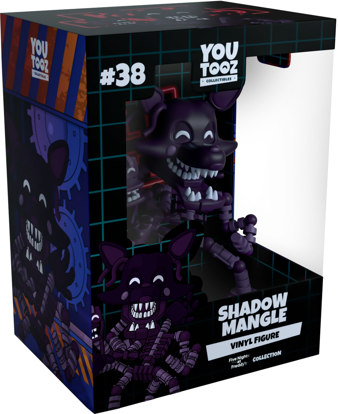Youtooz Five Nights at Freddy's Shadow Mangle 4.5" Scale Vinyl Figure