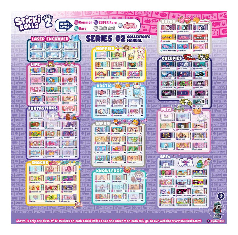 Sticki Rolls Sticki Book Pack S2 - Image