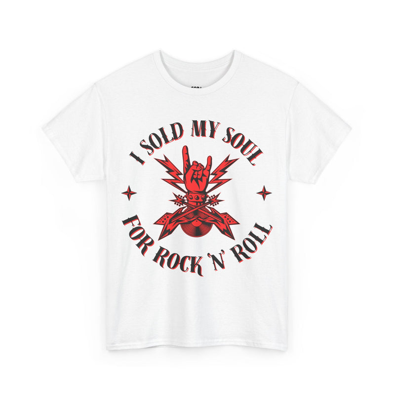 'I Sold My Soul for Rock 'n' Roll' T-Shirt collectible from Coda Records