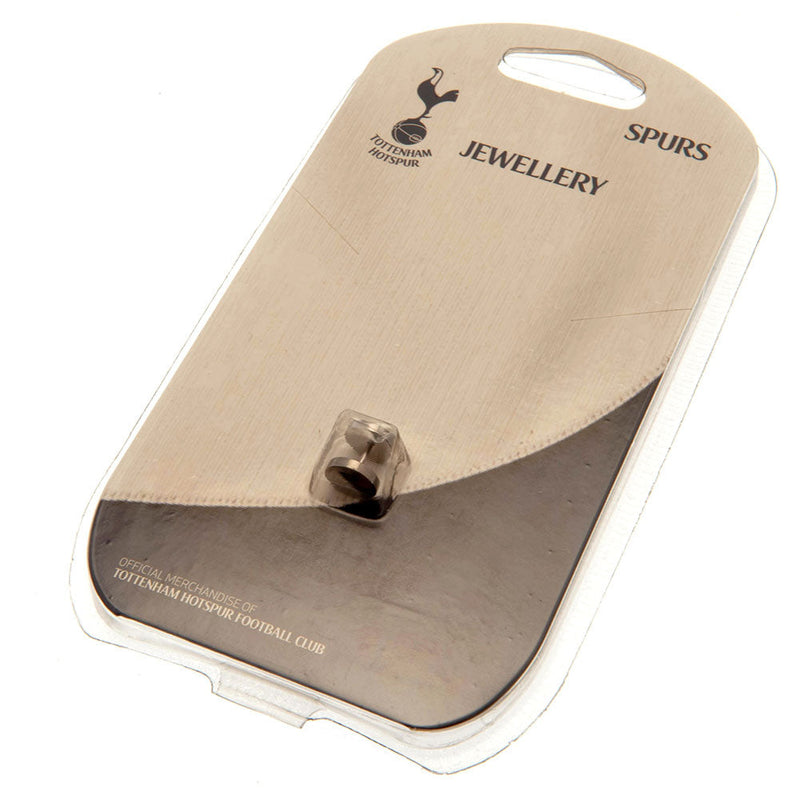 Tottenham Hotspur FC Stainless Steel Stud Earring, side angle