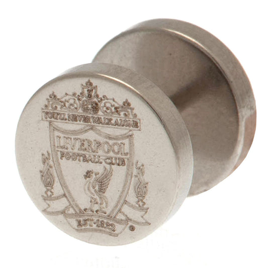 Liverpool FC Stainless Steel Stud Earring CR, alternate view