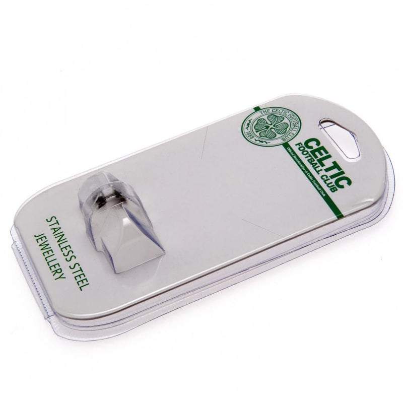 Celtic FC Stainless Steel Stud Earring, side angle