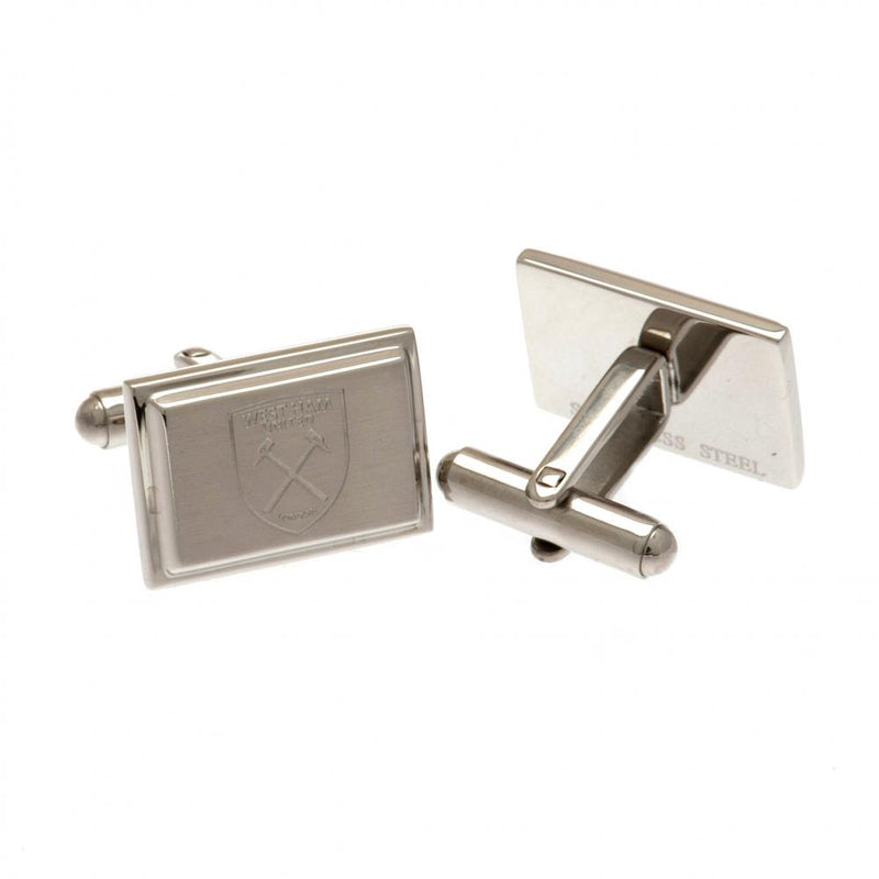 West Ham United FC Stainless Steel Cufflinks collectible from Infinity Collectibles 2026