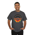 Vinyl Record Logo Men's T-Shirt, rear view