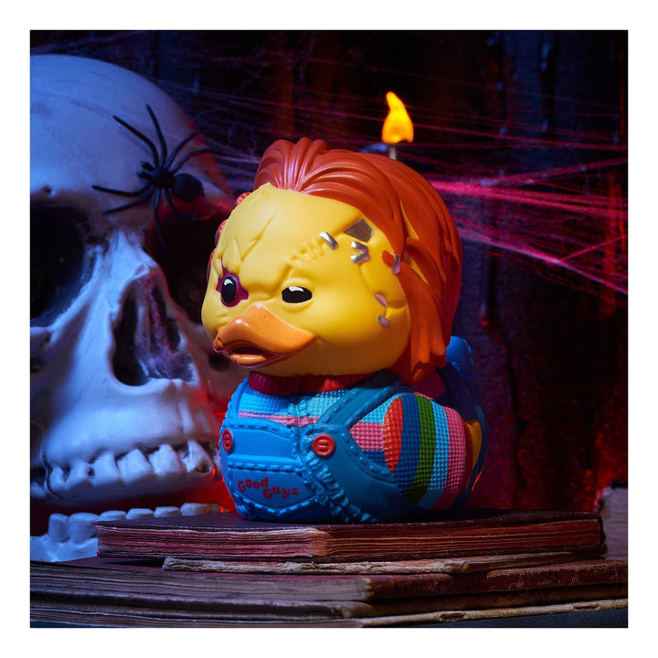 Childs Play Chucky Scarred Boxed Tubbz