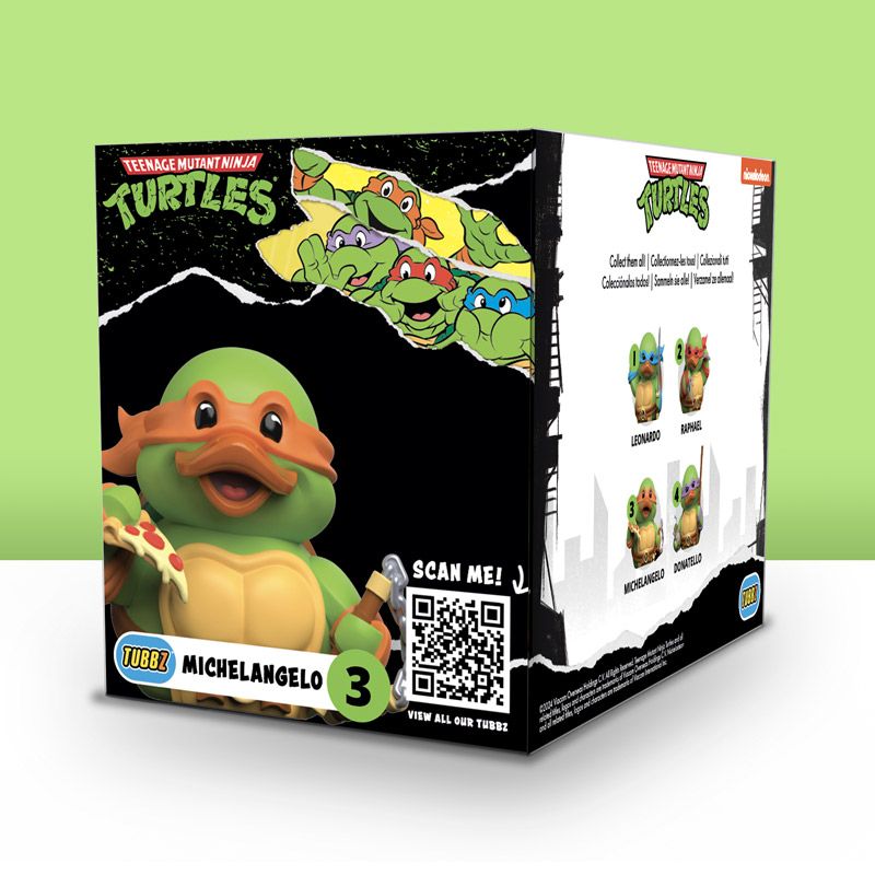 TMNT Tubbz Boxed Michelangelo