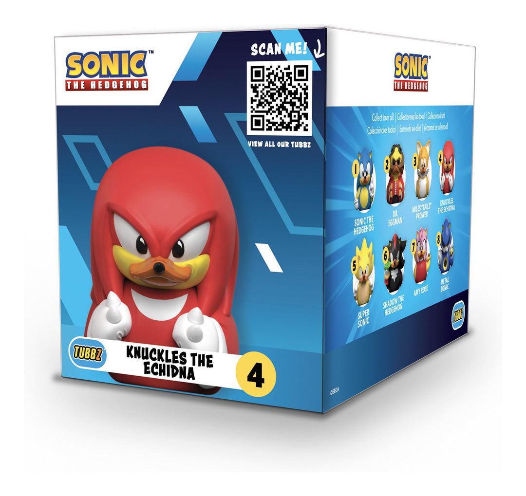 Sonic Knuckles Boxed Tubbz