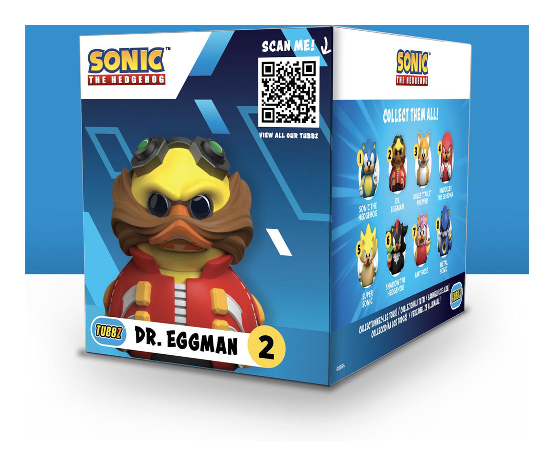 Sonic Dr Eggman Boxed Tubbz