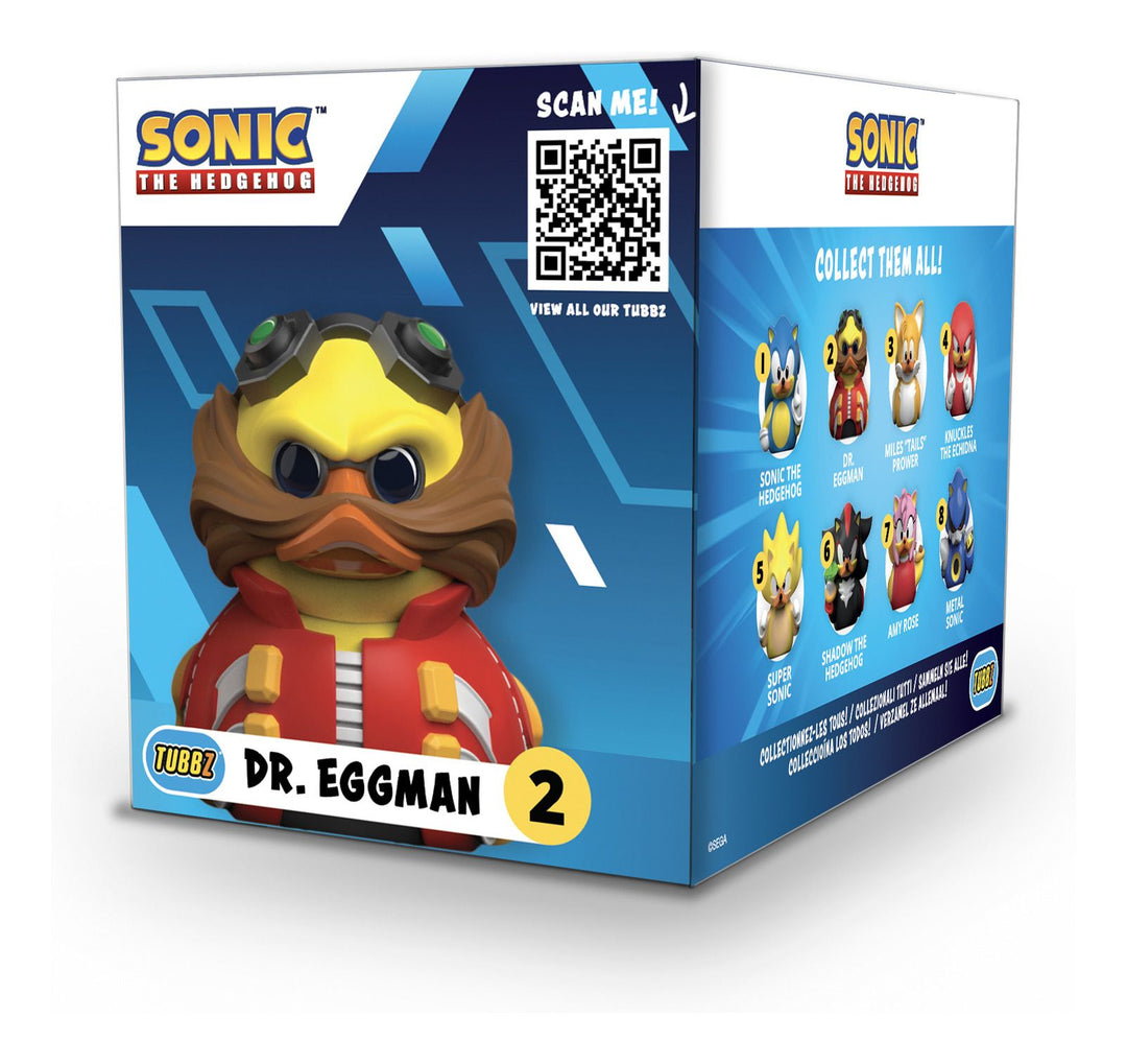 Sonic Dr Eggman Boxed Tubbz