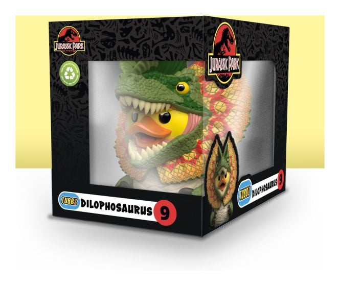 Jurassic Park Tubbz Boxed Dilophosaurus