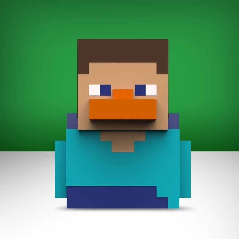 Minecraft Steve Tubbz (First Edition)