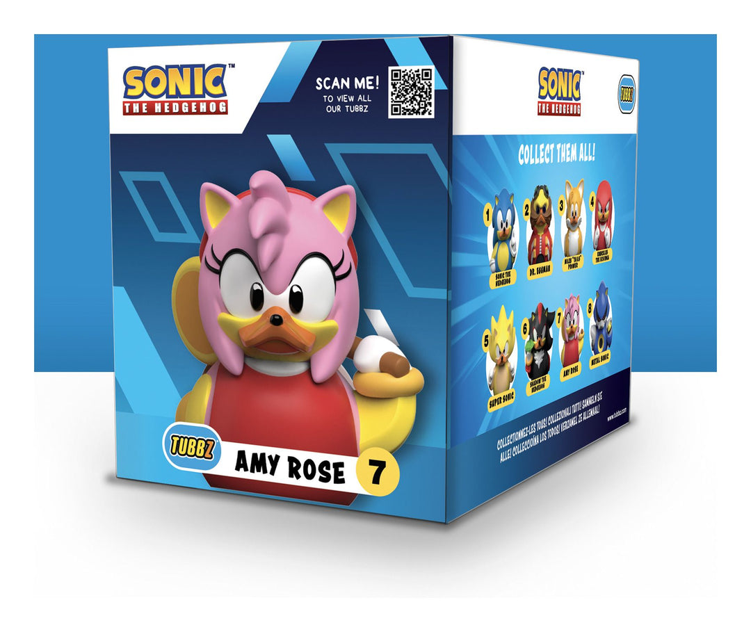 Sonic Amy Rose Boxed Tubbz