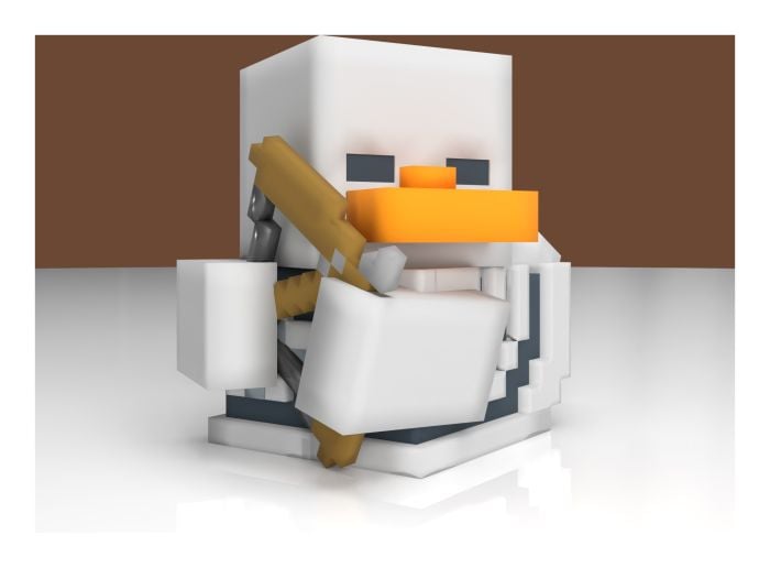 Minecraft Tubbz 1st Edition Skeleton