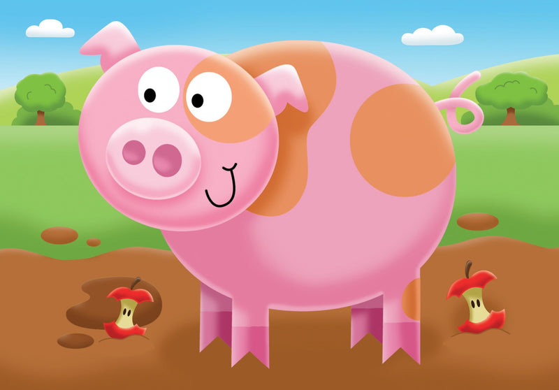 My First Puzzle On The Farm (2 3 4 & 5 Piece) Jigsaw Puzzle - Image
