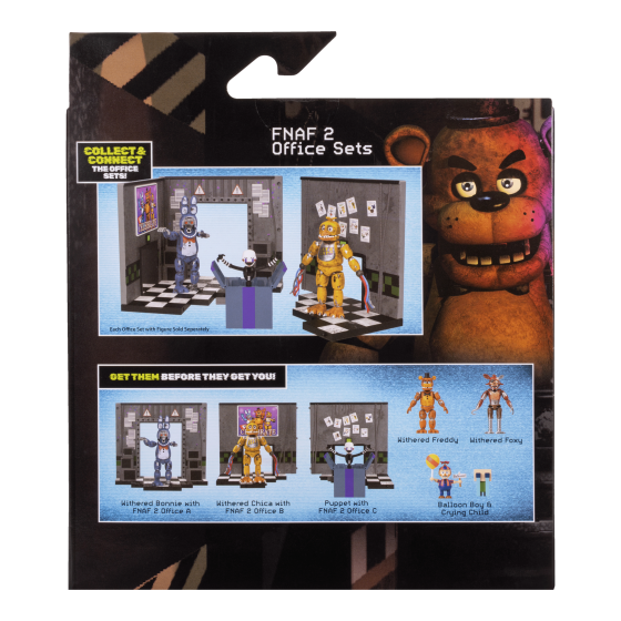 Five Nights At Freddy's - Core Fig Set - Withered Chica Office