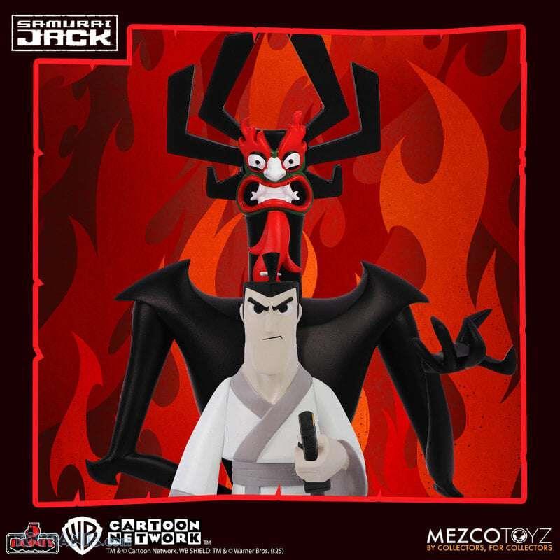 Samurai Jack: Samurai Jack, Mad Jack, Aku 5-Point Action Figure Assortment (Pre-Order February 2026) (view 10)
