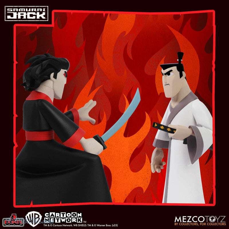 Samurai Jack: Samurai Jack, Mad Jack, Aku 5-Point Action Figure Assortment (Pre-Order February 2026) (view 8)