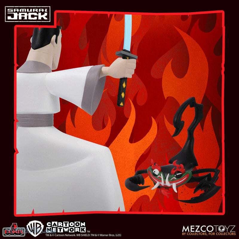 Samurai Jack: Samurai Jack, Mad Jack, Aku 5-Point Action Figure Assortment (Pre-Order February 2026) (view 12)