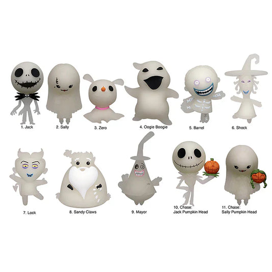 Nightmare Before Christmas Series 8 3D Collectible Keychain, alternate view