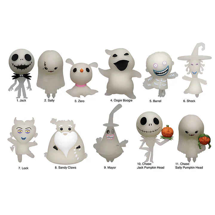 Nightmare Before Christmas Series 8 3D Collectible Keychain, alternate view