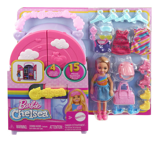 Barbie Chelsea Closet and Doll - Image
