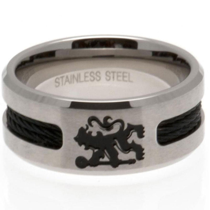 Chelsea FC Black Inlay Ring Medium collectible from Infinity Collectibles 2026