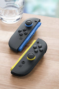 Nintendo Joy-Con 2 Pair Blue and Light Yellow for Nintendo Switch 2 close up detail