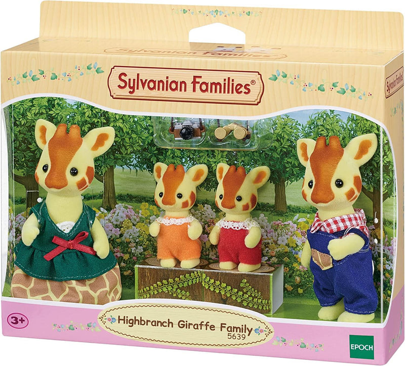 Sylvanian Families Highbranch Giraffe Family Playset for Ages 3 and Up collectible from Curious Minds
