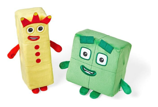 Numberblocks Three & Four Playful Pals Plush