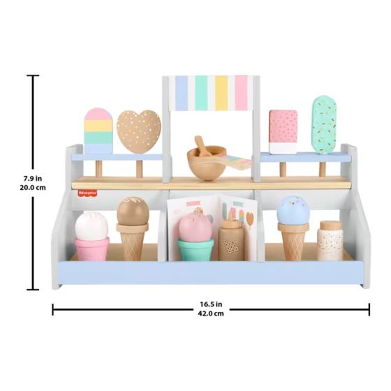 Fisher Price Wooden Ice Cream Shop